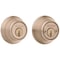 Kwikset Kwikset SmartKey Security Antique Brass Metal Double Cylinder Deadbolt 96650-510 - alternate 3